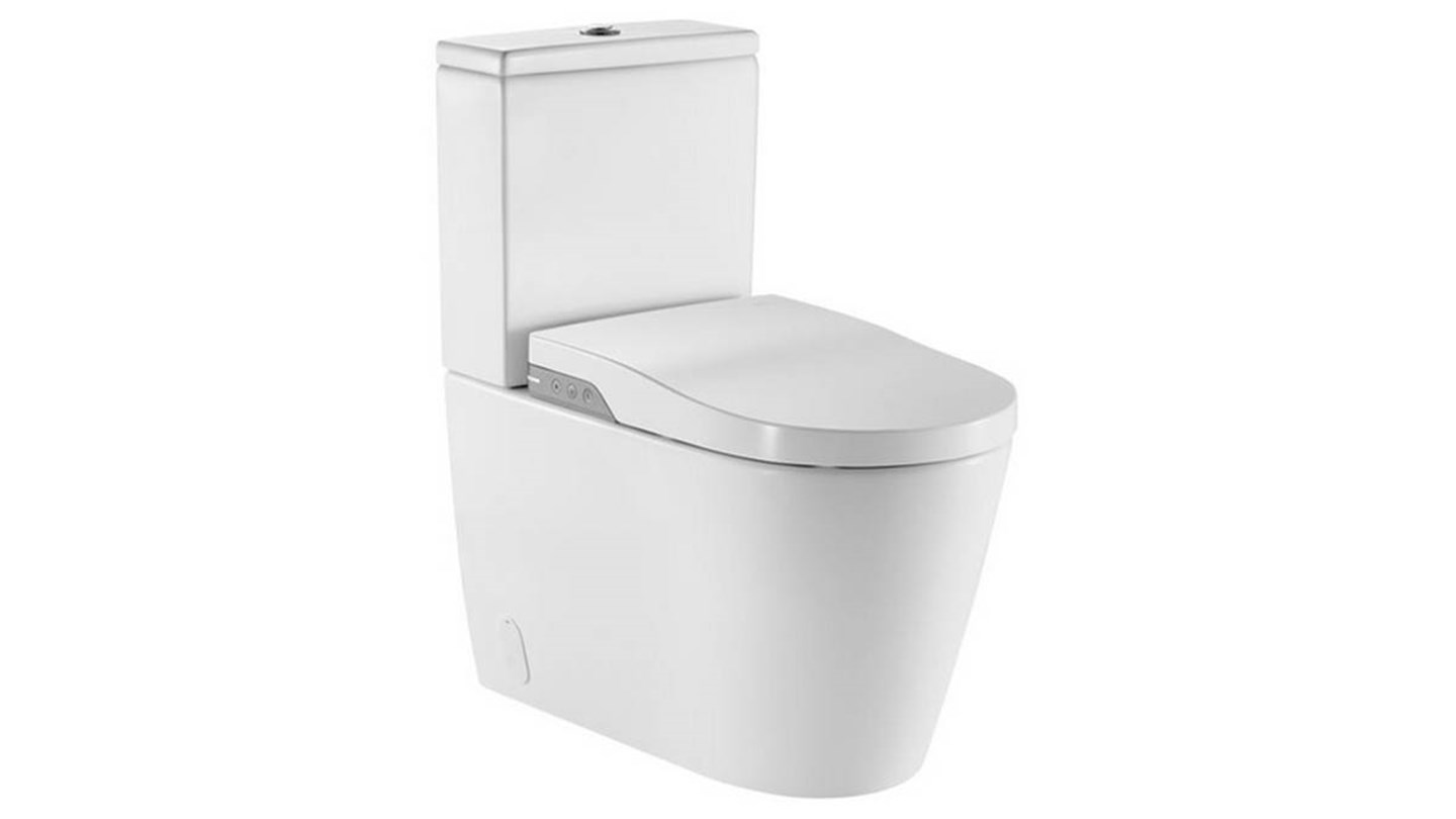 Water Roca Roca In-Wash Inspira Rimless Close Coupled Back To Wall Toilet Suite ...