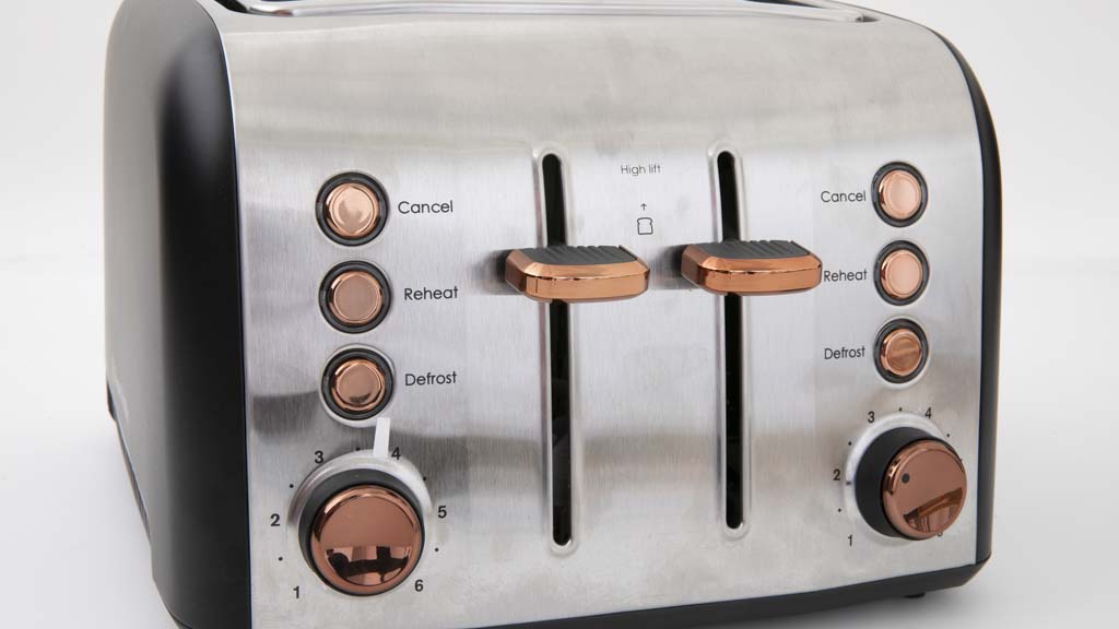 Russell Hobbs Brooklyn 4 Slice Toaster Copper RHT94COP