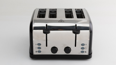 Russell Hobbs Colours Plus 4 Slice Toaster RHT2836BLK