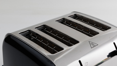 Russell Hobbs Colours Plus 4 Slice Toaster RHT2836BLK