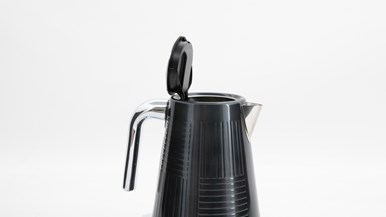 Russell Hobbs Geo Steel Black Stainless Steel Kettle RHK402