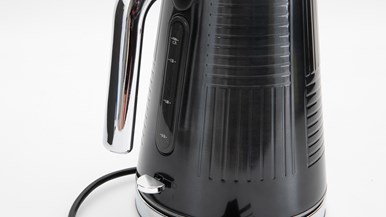 Russell Hobbs Geo Steel Black Stainless Steel Kettle RHK402