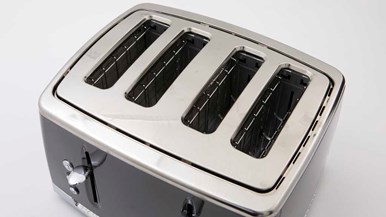 Russell Hobbs Lunar 4 Slice Toaster RHT64GRY