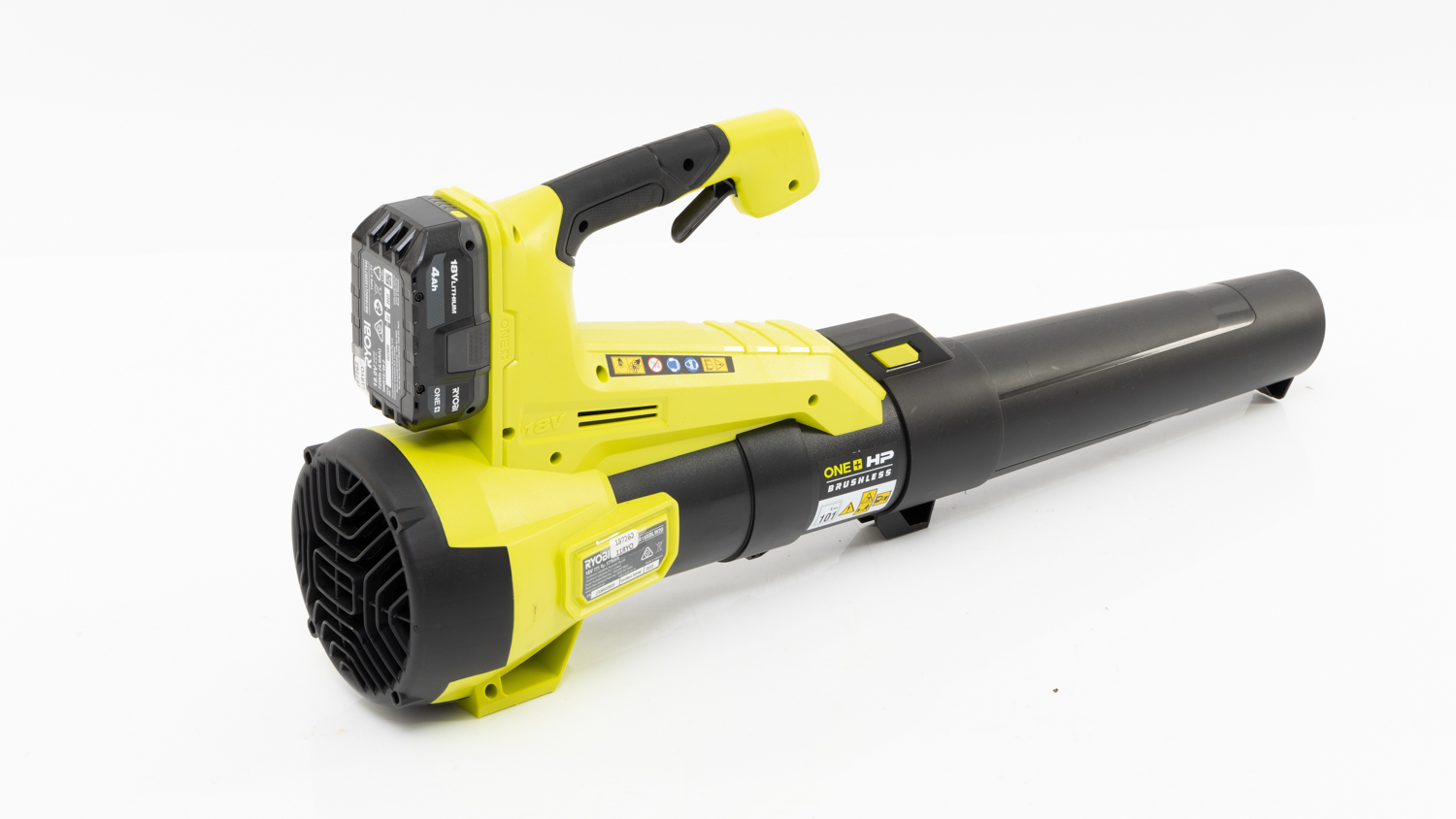 Ryobi 18V ONE+ HP Brushless 350CFM Jet Blower 4.0Ah Kit
