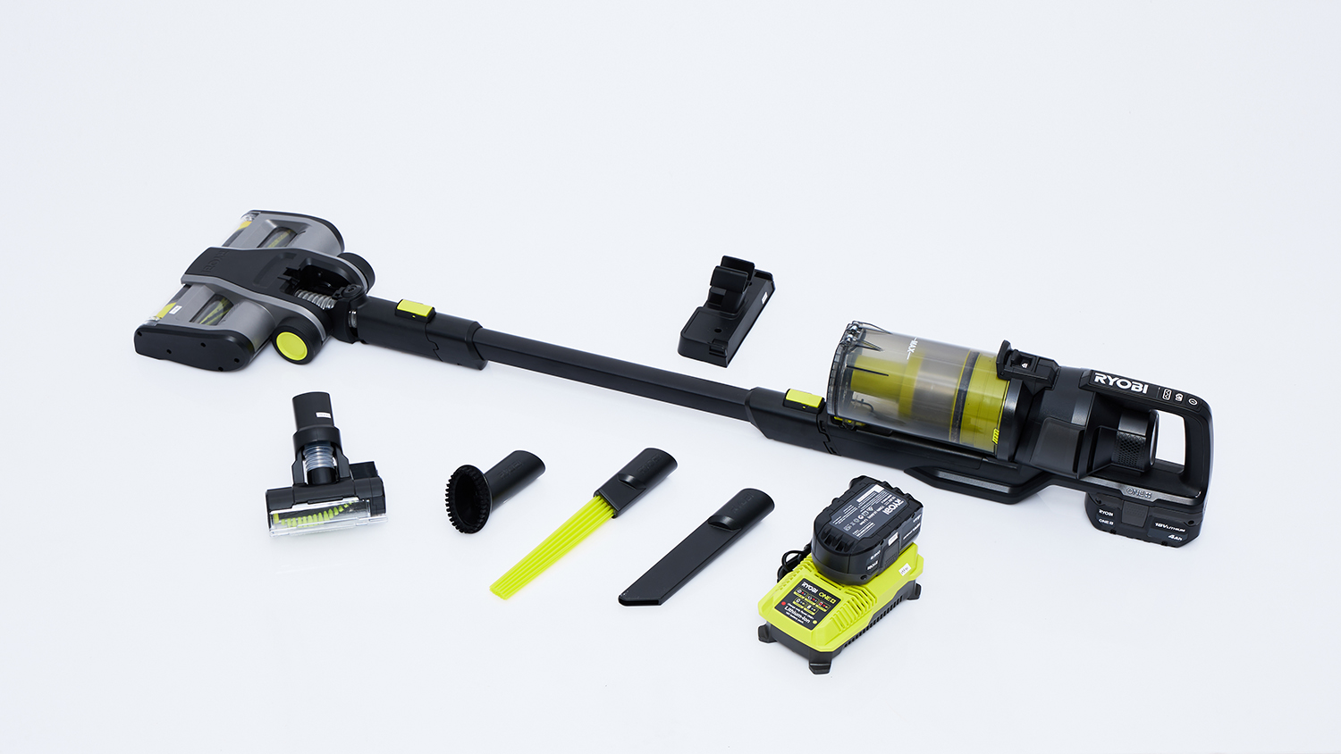 Ryobi One+ 18V HP PET Stick Vacuum R18XSV9PET142BLK2