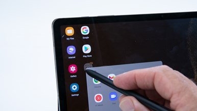 Samsung Galaxy Tab S8+ (SM-X800) with Book Cover Keyboard