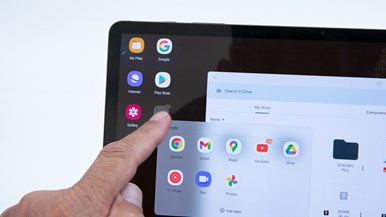 Samsung Galaxy Tab S8+ (SM-X800) with Book Cover Keyboard