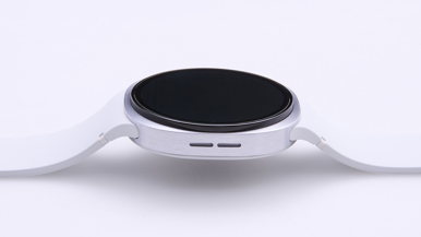 Samsung Galaxy Watch8 Silver 44mm Bluetooth Sport Band White M/L