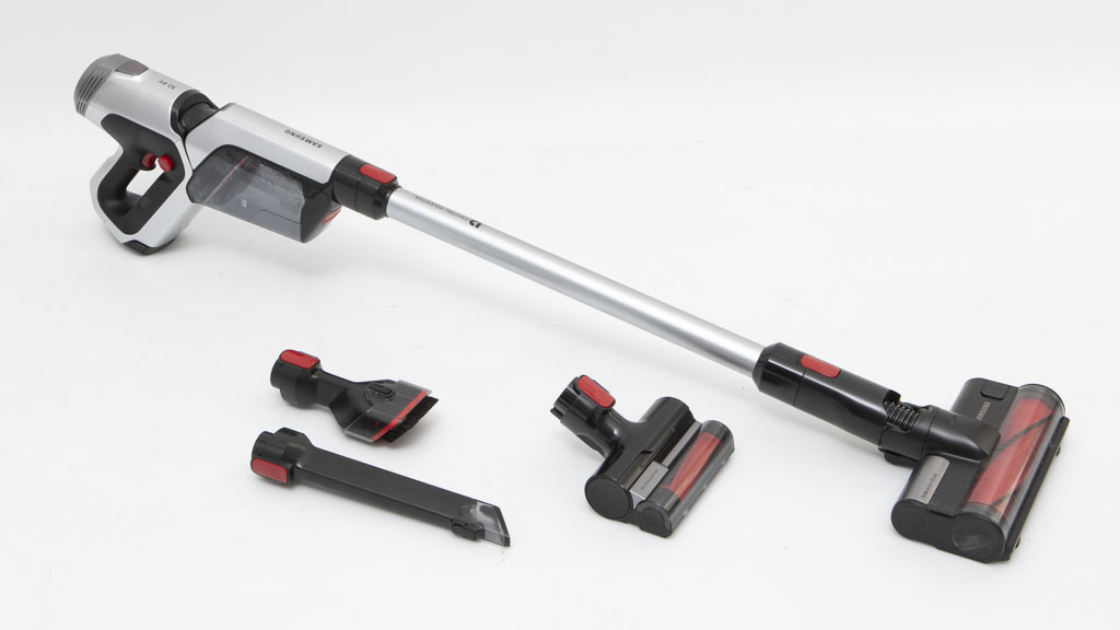 Samsung Powerstick Pro VS8000 SS80N8015K2 Review Stick and cordless vacuum CHOICE