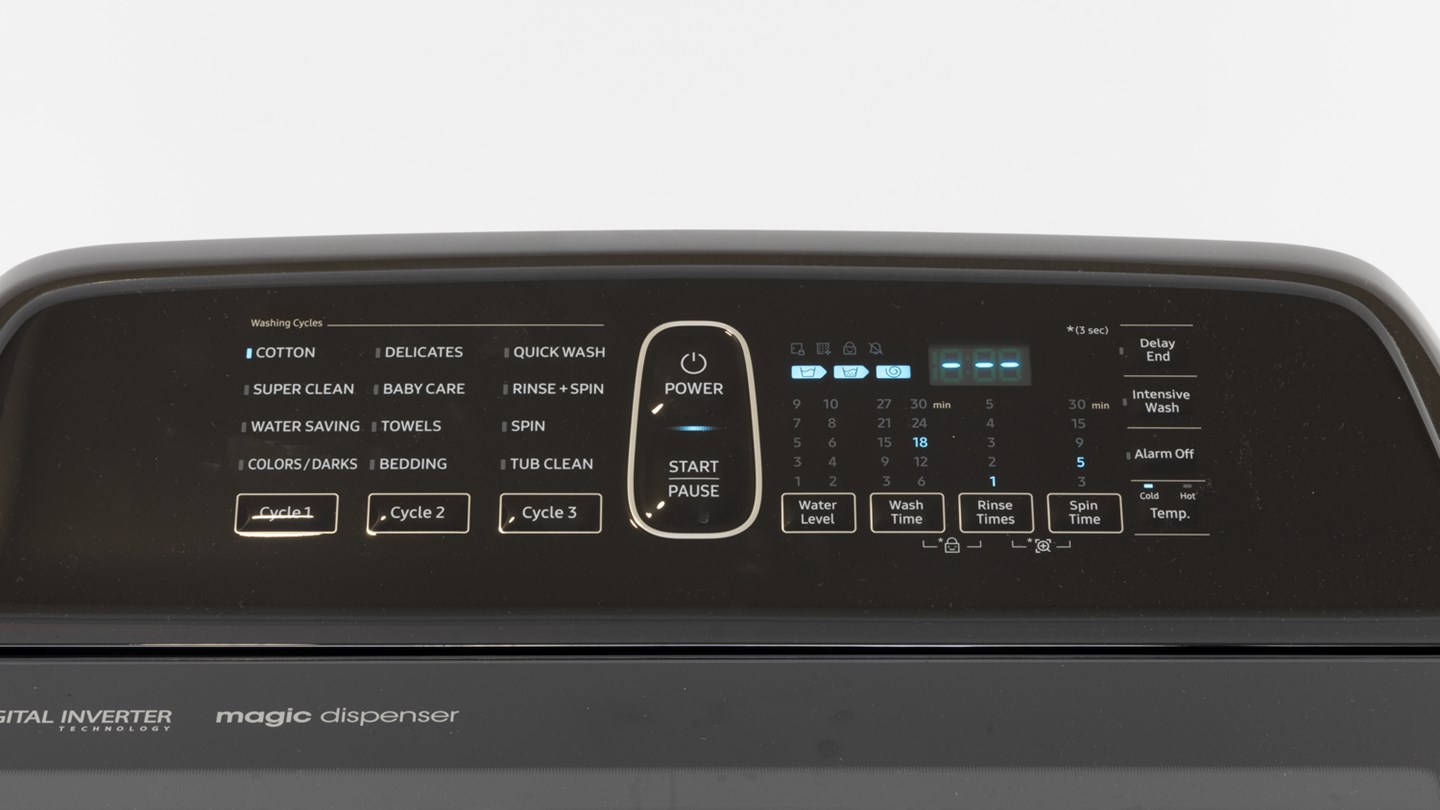 Samsung WA90R6350BV Review Washing machine CHOICE