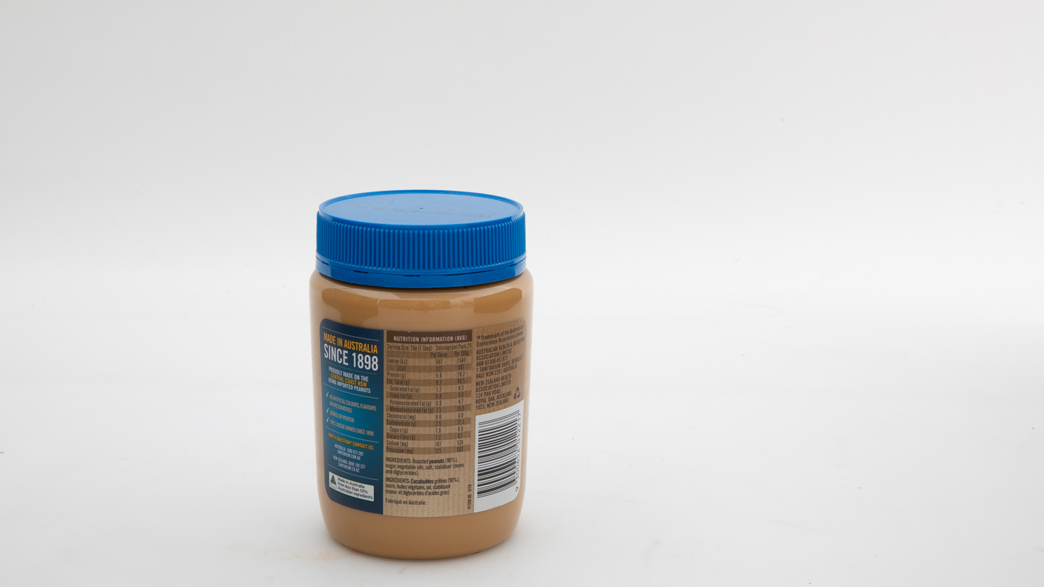 Sanitarium Natural Peanut Butter Smooth Review Peanut butter CHOICE