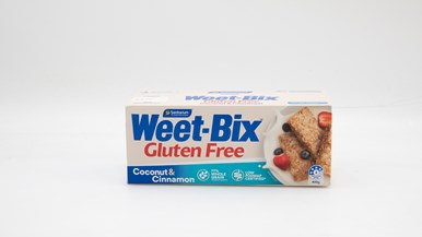 Sanitarium Weet-Bix Gluten Free Coconut & Cinnamon