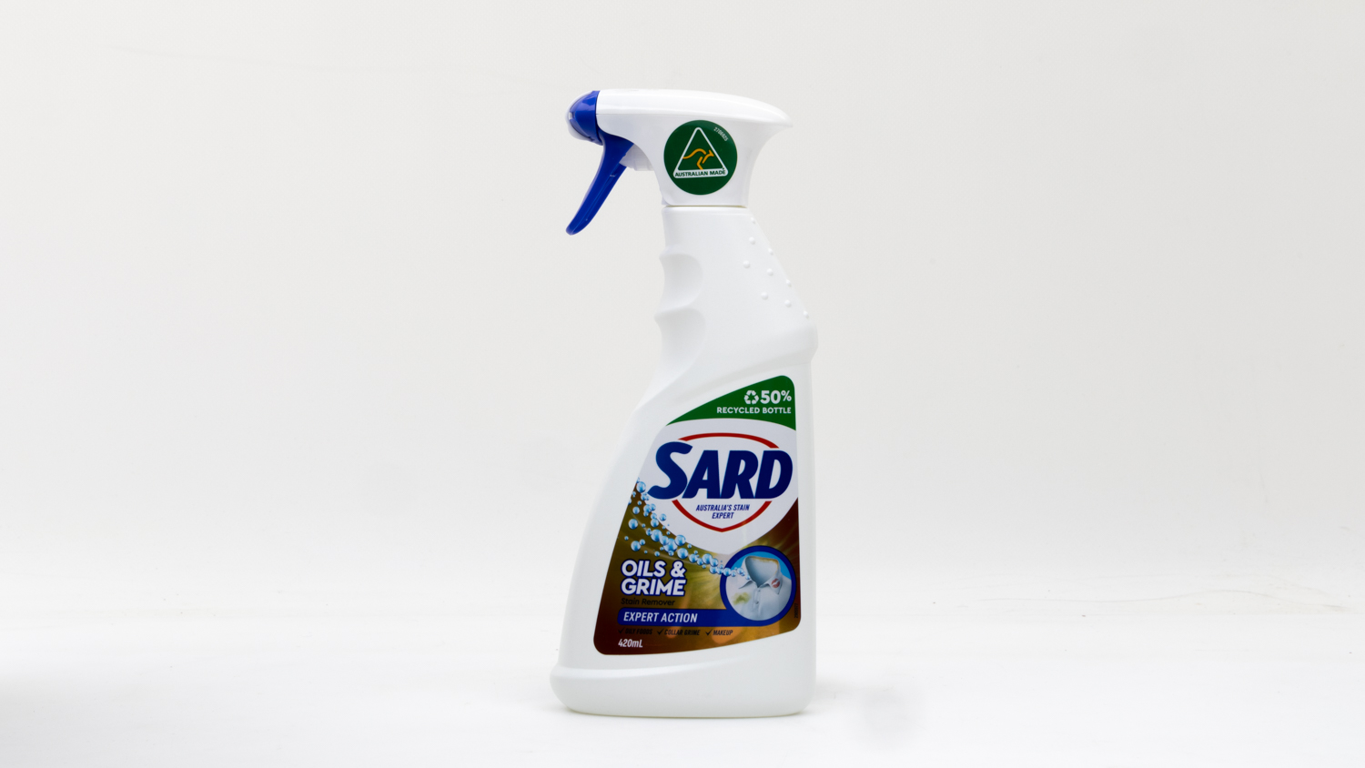 Sard Oils and Grime Stain Remover Expert Action carousel image