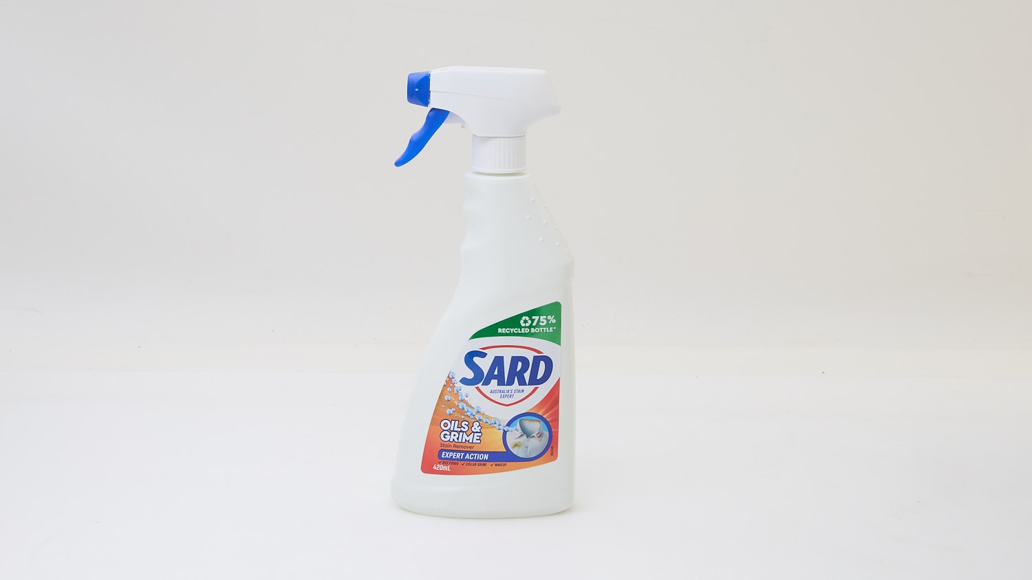Sard Oils and Grime Stain Remover Expert Action