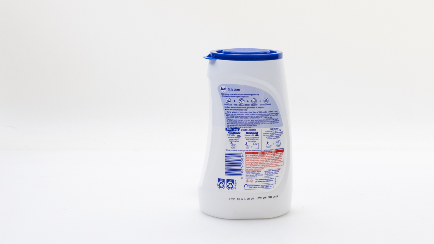 Sard Oils u0026 Grime Stain Remover Expert Action Antibacterial Soaker