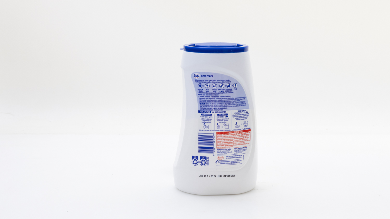 Sard Super Power Stain Remover Toughest Stains Antibacterial Soaker