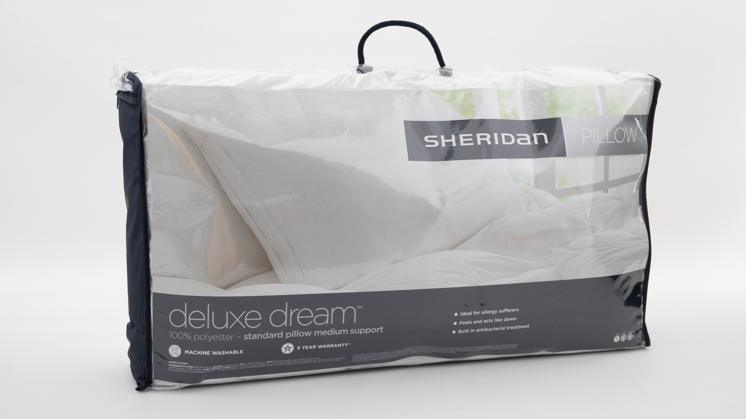 Sheridan Deluxe Dream Standard Pillow - Medium Support carousel image