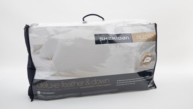Sheridan Deluxe Feather & Down Standard Pillow - Medium Support