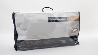 Sheridan Deluxe Feather u0026 Down Standard Pillow - Medium Support