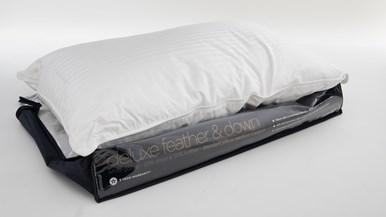 Sheridan Deluxe Feather u0026 Down Standard Pillow - Medium Support