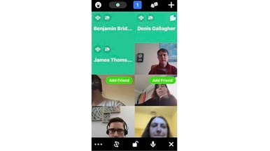 Skype video chat app