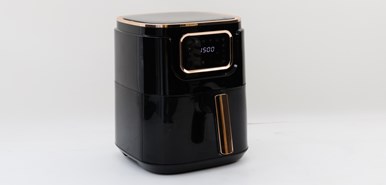 Smith + Nobel 6L Air Fryer Black u0026 Rose Gold SNAFRGB06