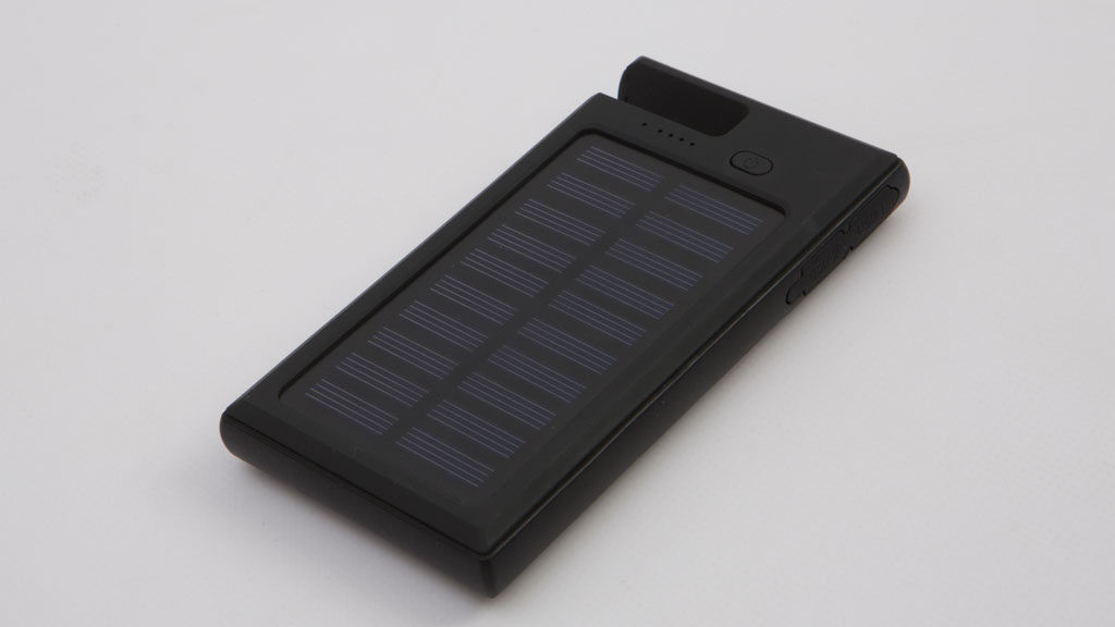 Solar Charger Solar Power Bank ES900 - 12,000mah Dual USB Charger + Dock + Light carousel image
