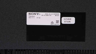 Sony KD55X9000E