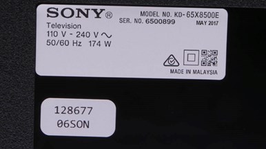 Sony KD65X8500E