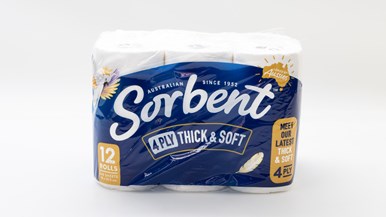 Sorbent 4 Ply Thick u0026 Soft