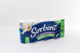 Sorbent Silky White Double Length