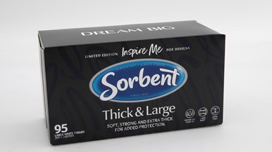 Sorbent Thick & Large 95 tissues