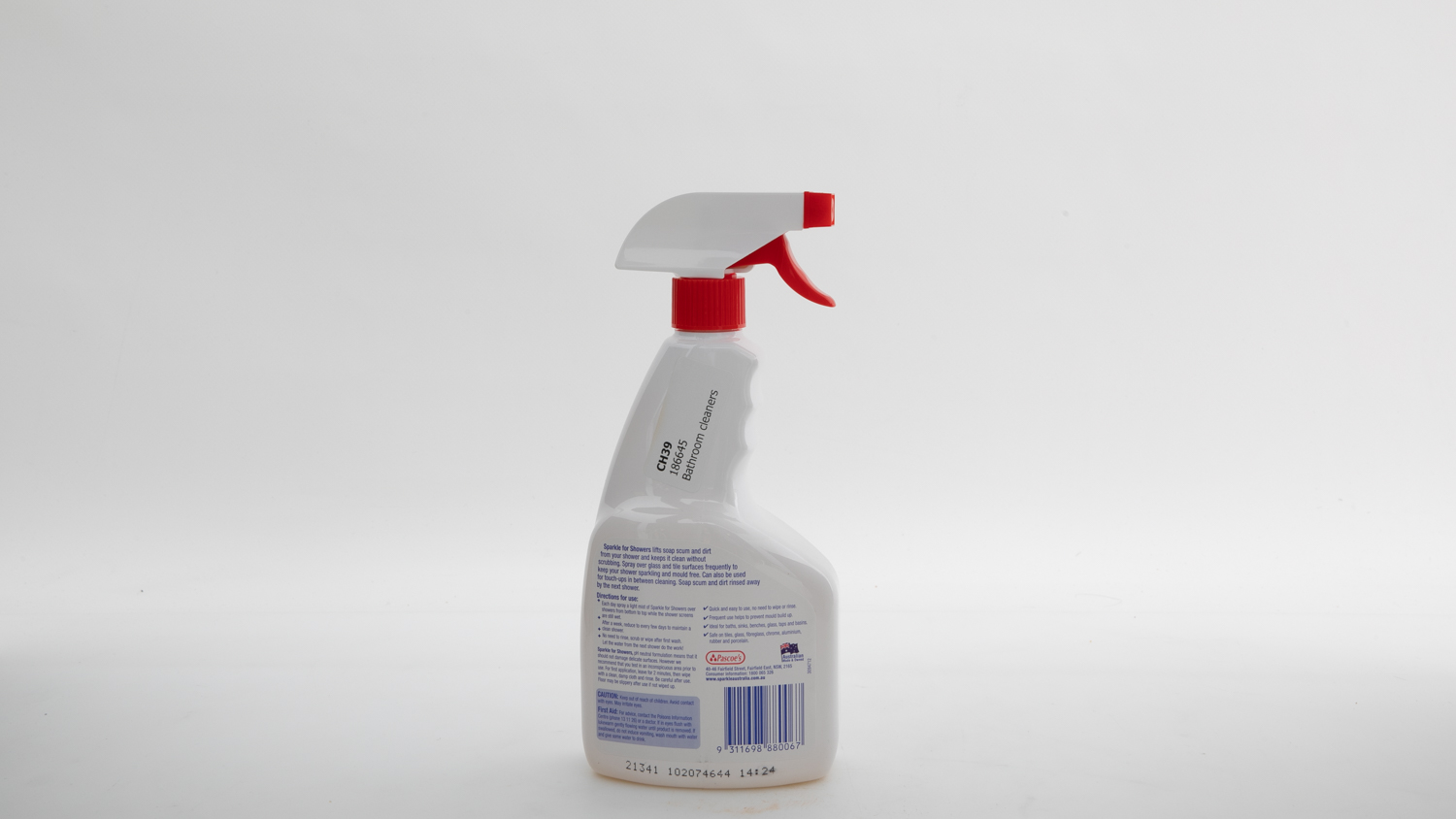 Sparkle For Showers Review Bathroom cleaner CHOICE