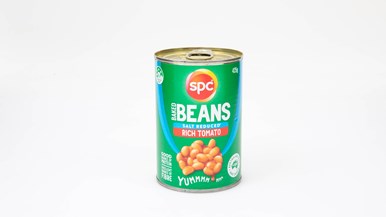 SPC Baked Beans Rich Tomato Salt Reduced