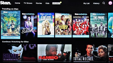 Stan Streaming