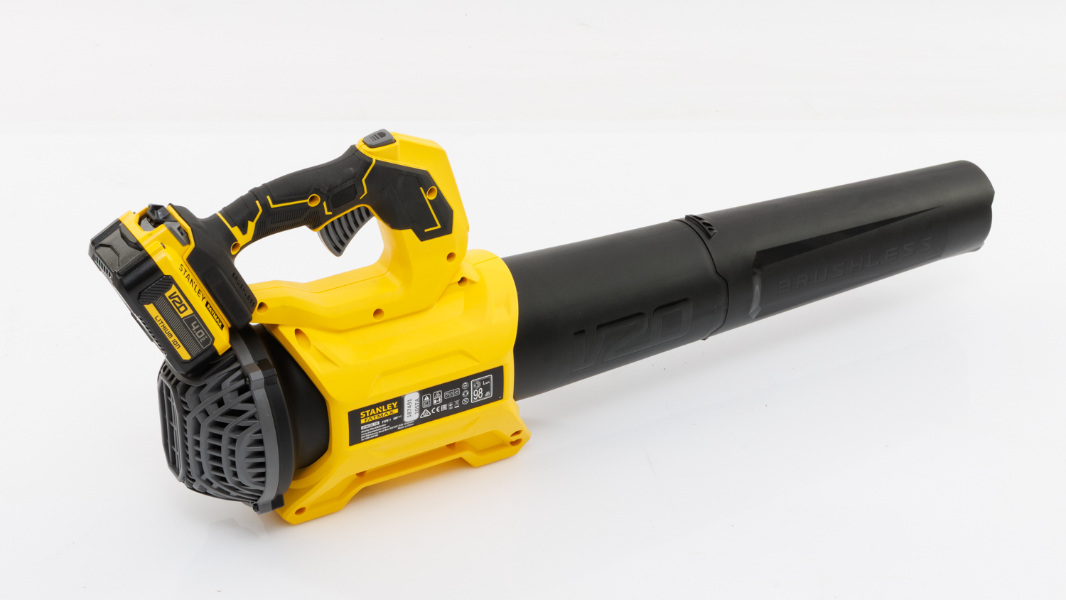 Stanley FatMax V20 18V Brushless Blower 4.0Ah Kit  SFMCBL730M1-XE