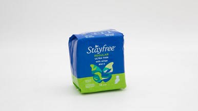 Stayfree Regular Pads Ultra Thin with wings