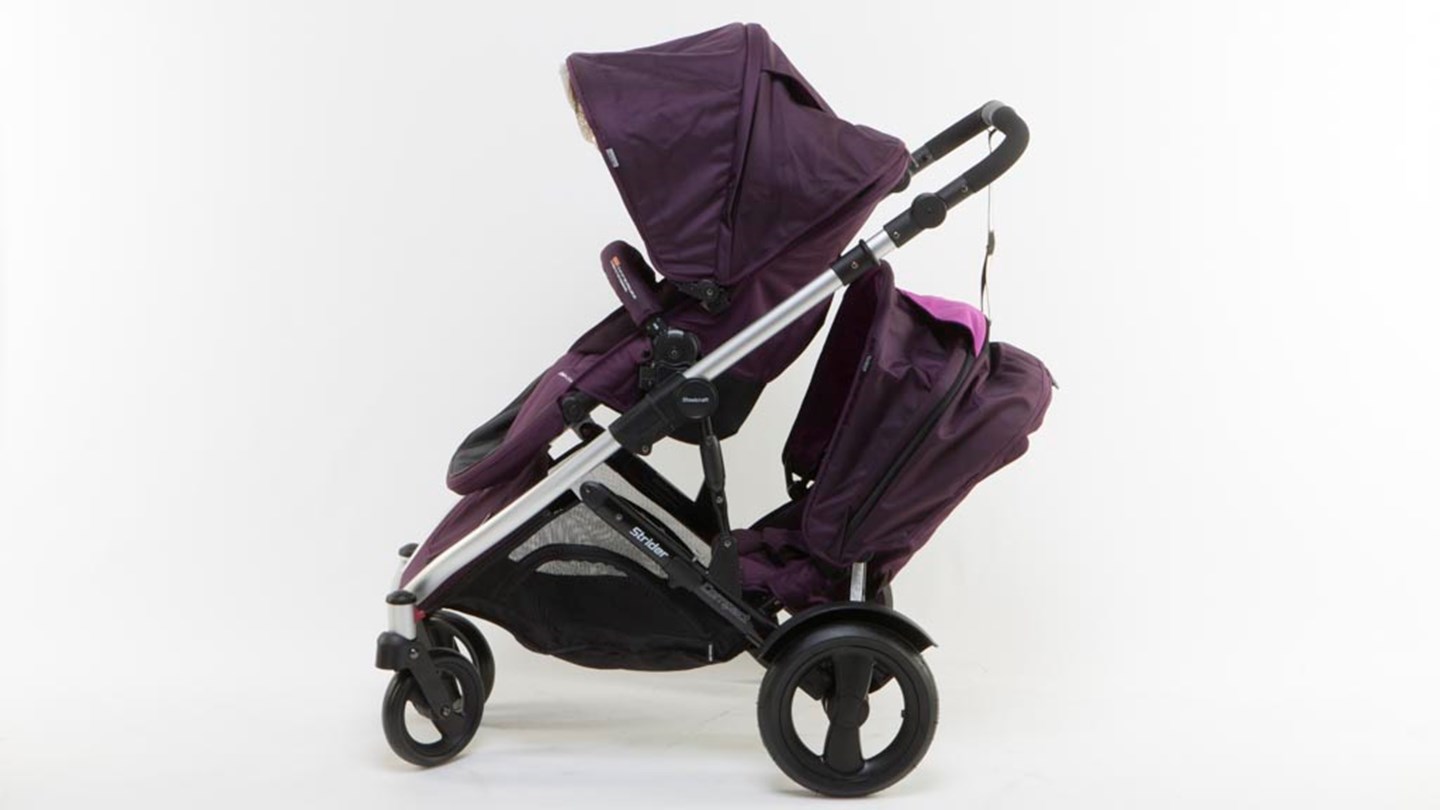 Steelcraft Strider Compact with second seat Review Double stroller CHOICE