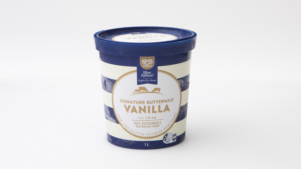 Streets Blue Ribbon Signature Buttermilk Vanilla Review | Premium ice