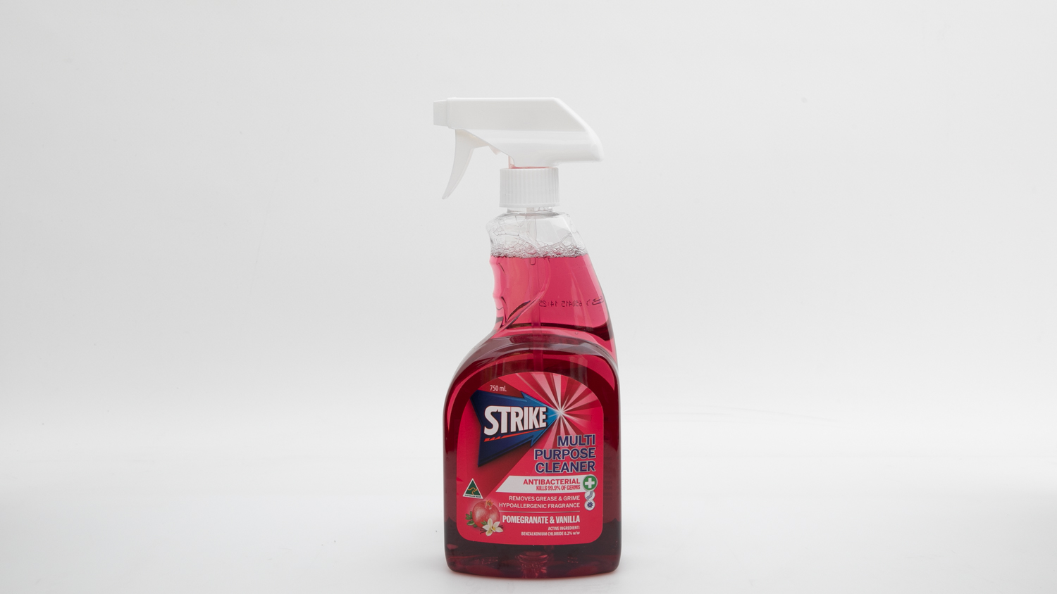 Strike Multi Purpose Cleaner Antibacterial Pomegranate & Vanilla Review Multipurpose cleaner