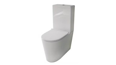 Studio Bagno Manhattan Hi-Line Back to Wall Toilet Suite with Back Entry