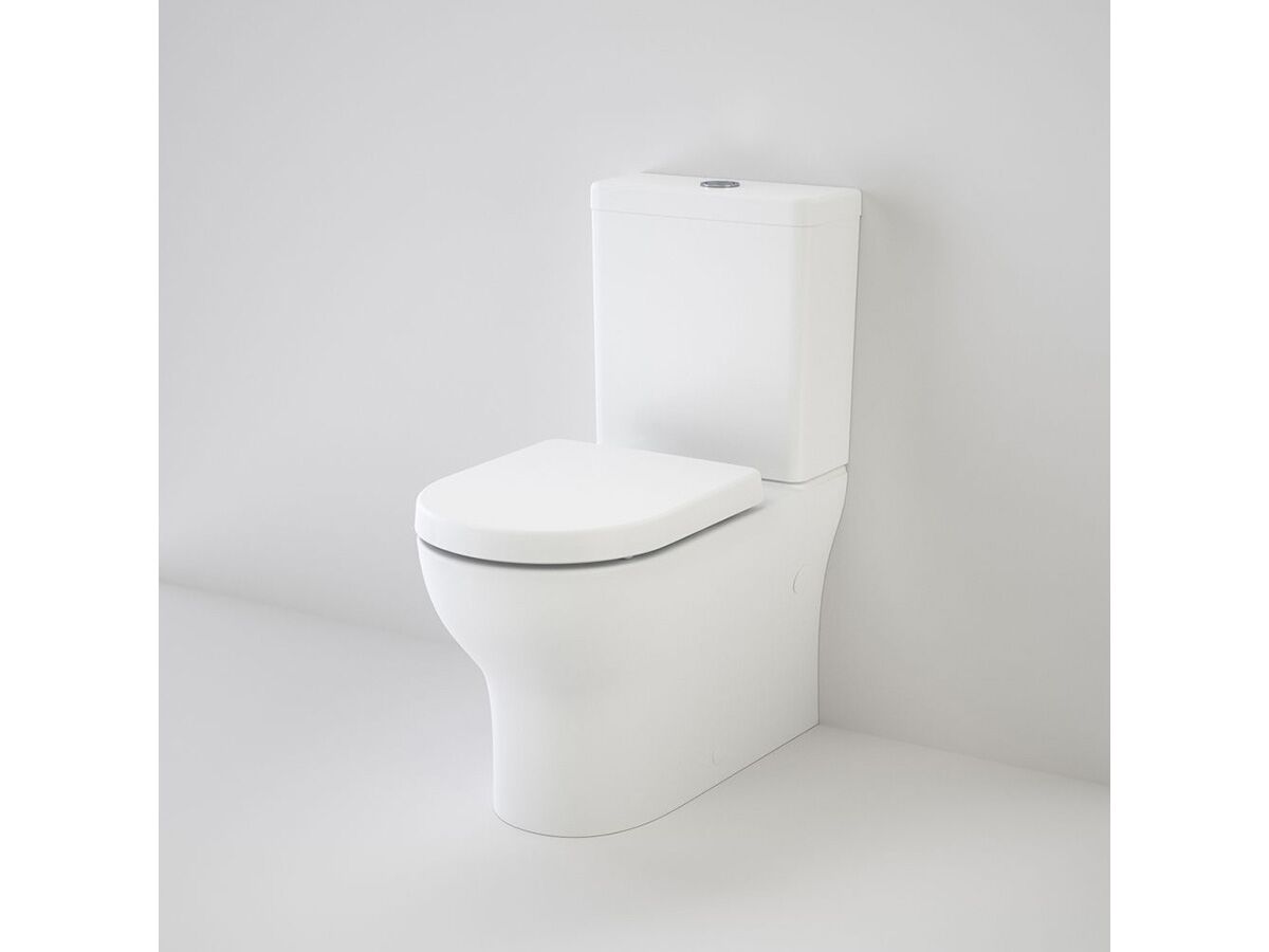 Stylus Dorado Wall Faced Close Coupled Back Entry Toilet Suite with