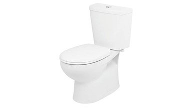 Stylus Venecia Close Coupled S Trap Bottom Inlet Toilet Suite Standard Close Seat White