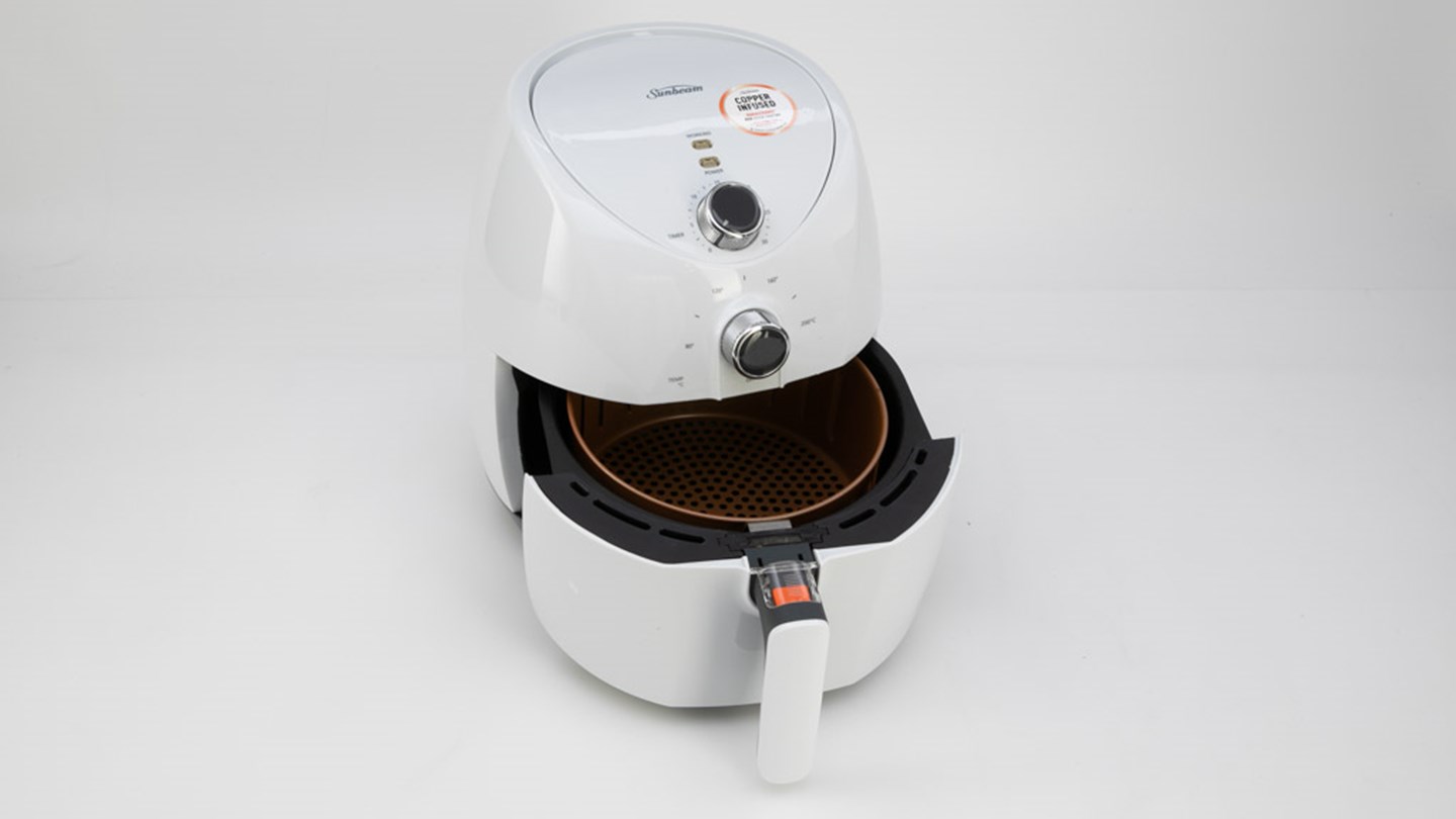 Sunbeam AFP4000WH Copper Infused DuraCeramic Air Fryer Review Air