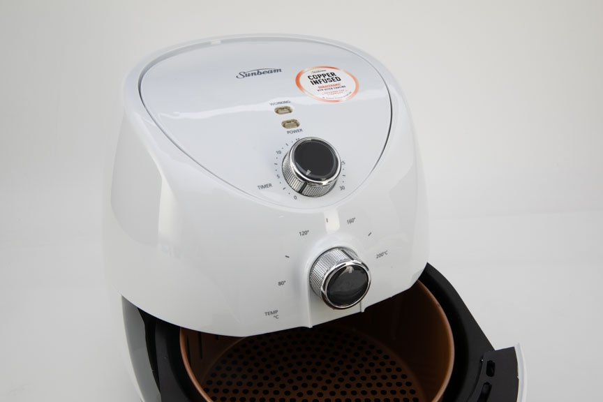 Sunbeam AFP4000WH Copper Infused DuraCeramic Air fryer Review Air