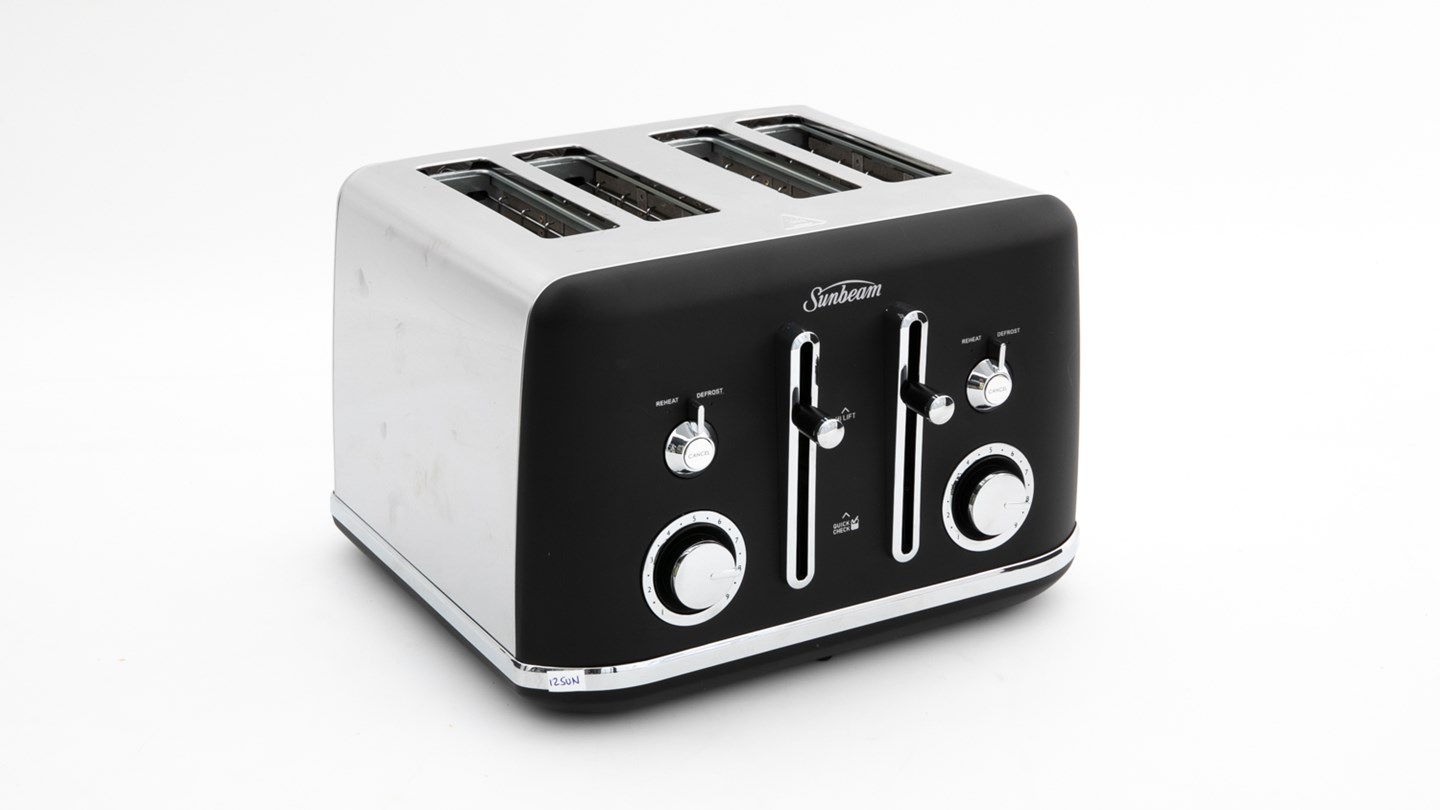 Sunbeam Maestro Dark 4 Slice Toaster TA6440DS Review Toaster CHOICE