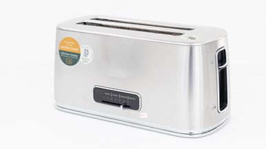 Sunbeam Fresh Start Long Slot 4 Slice Toaster - Stainless Steel