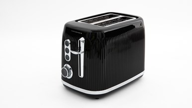 Sunbeam Brightside 2 Slice Toaster Black TAP1002BK