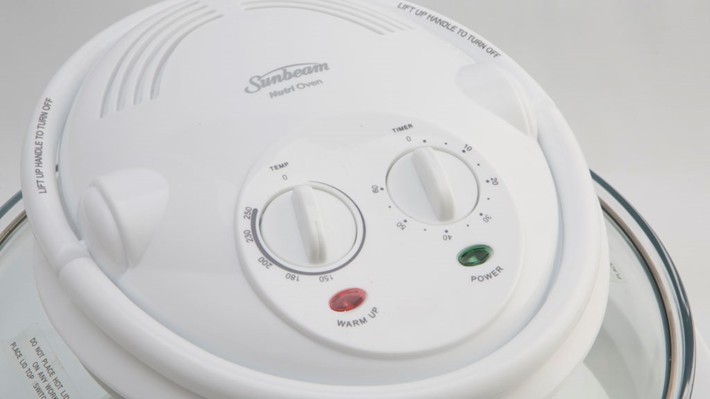 Sunbeam CO3000 NutriOven Convection Oven Review Toaster oven CHOICE