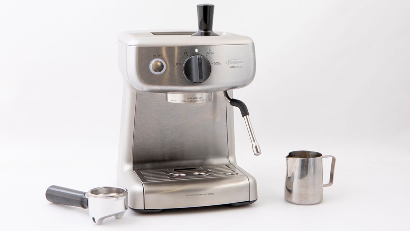 Sunbeam Barista Max EM5300 Review Home espresso coffee machine CHOICE